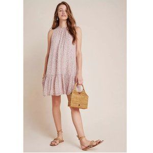 NWT Anthropologie Flounced Tunic Mini Dress